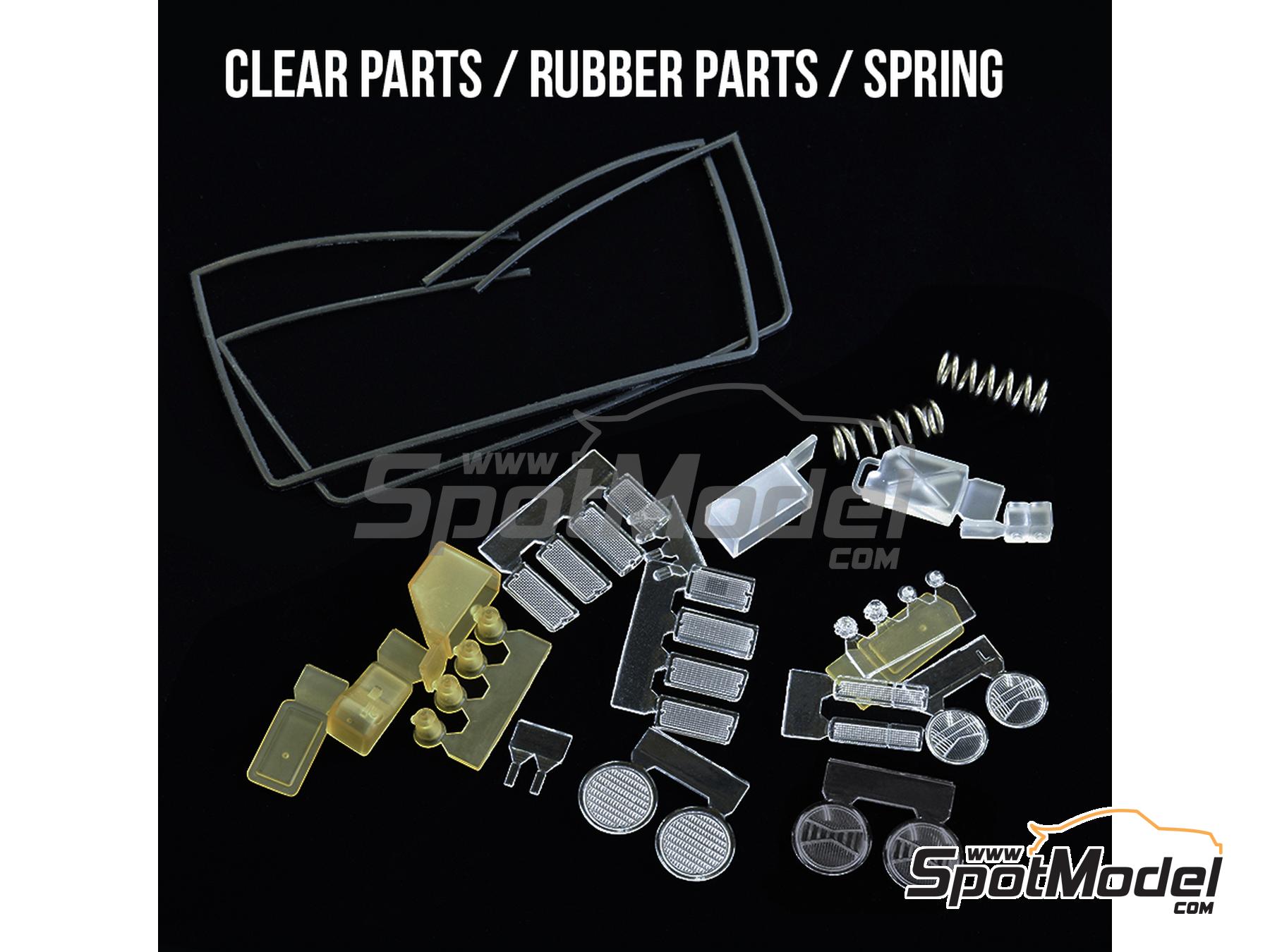 未組立　MFH 131 RALLY 1/12スケール K851 MFH 1/12 フィアット131アバルト ラリー モデルファクトリーヒロ